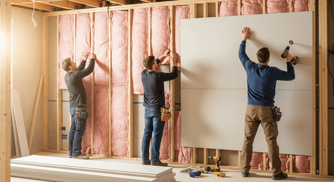 How to Build an ADU, Day 10: Insulation & Drywall