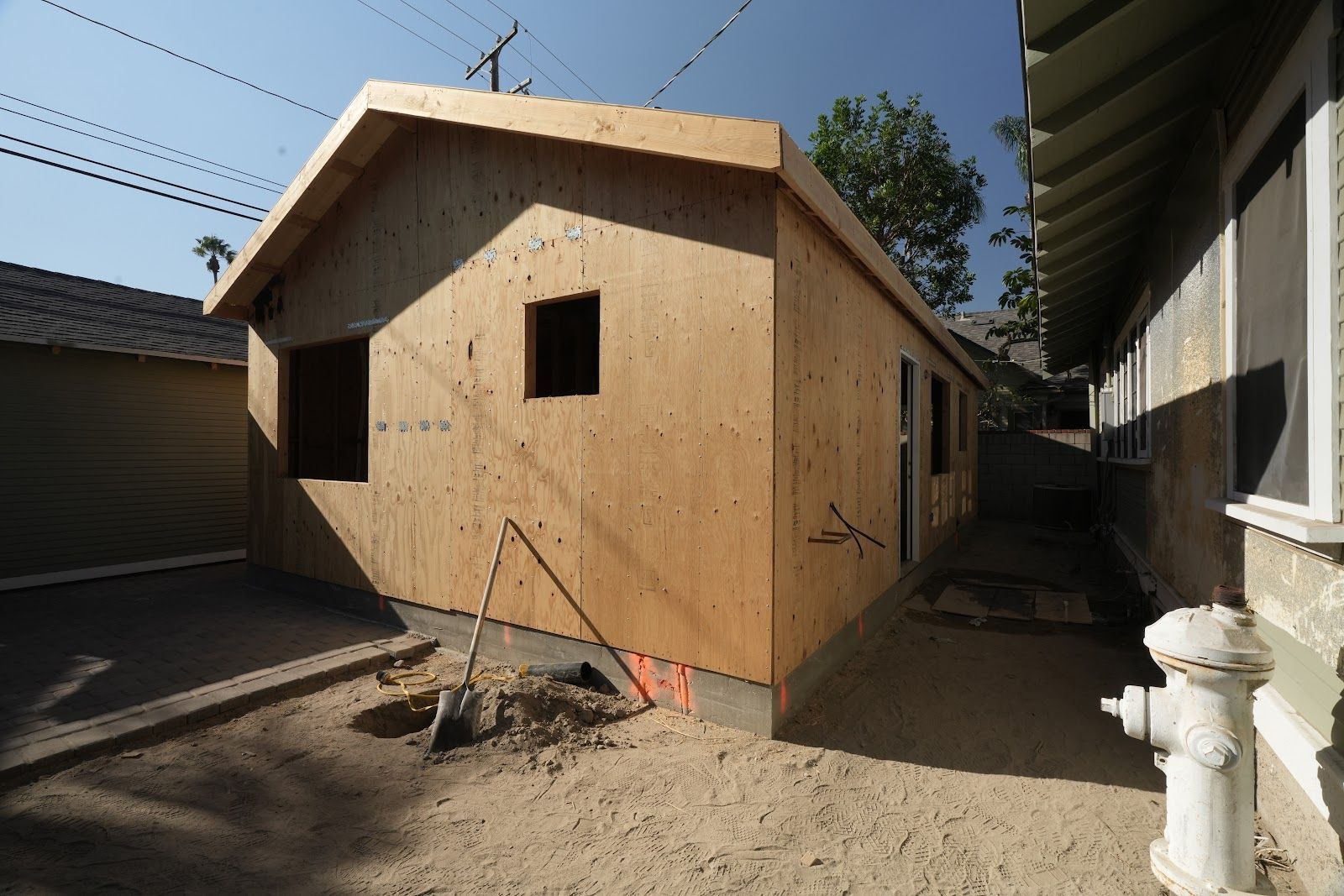 N Zeyn St, Anaheim — Framing/Electrical — project photo 1