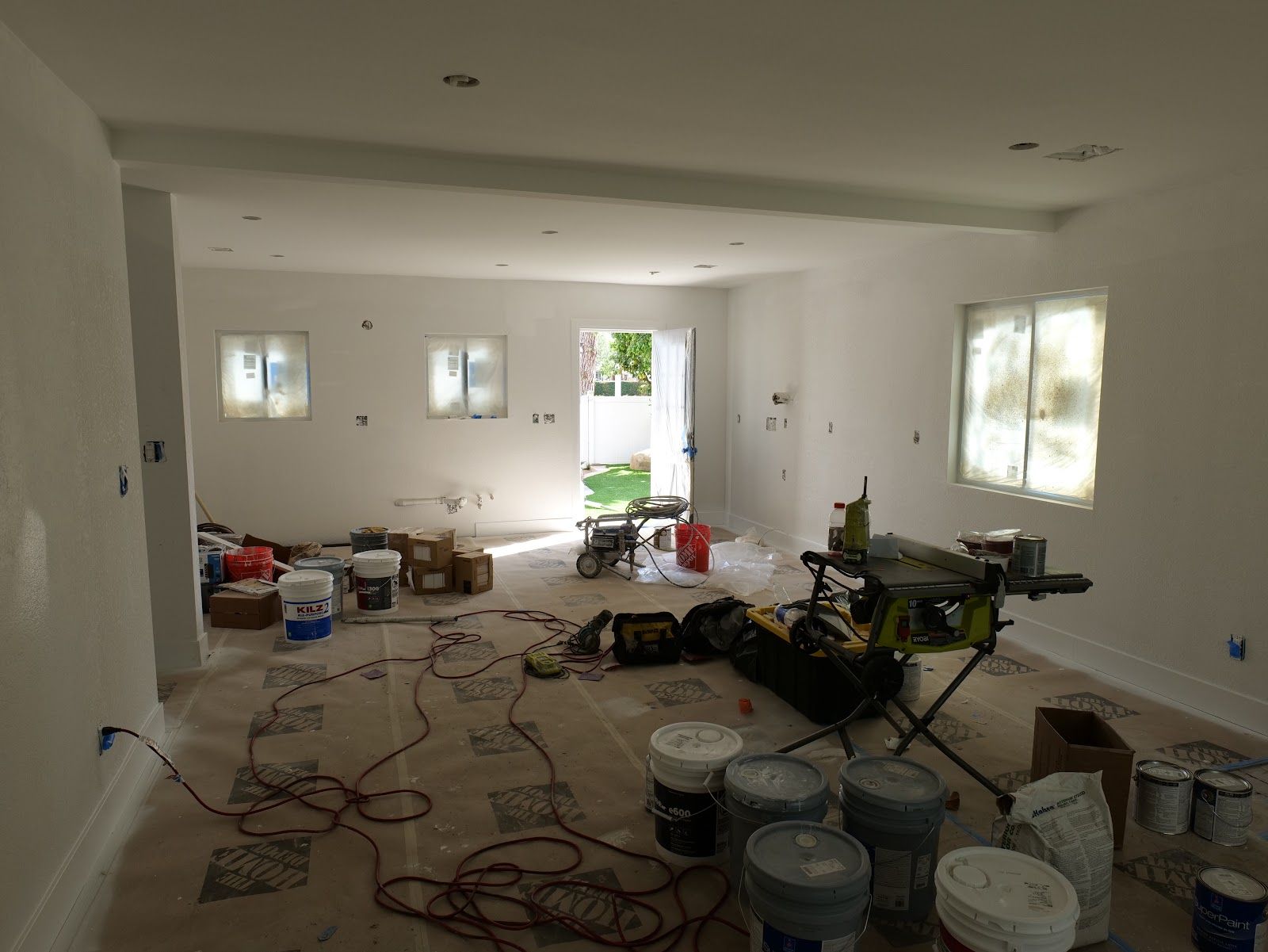 Cochran Place, Los Angeles — Interior construction progress — project photo 1