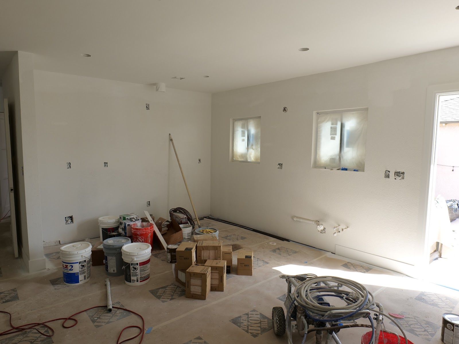 Cochran Place, Los Angeles — Interior construction progress — project photo 2