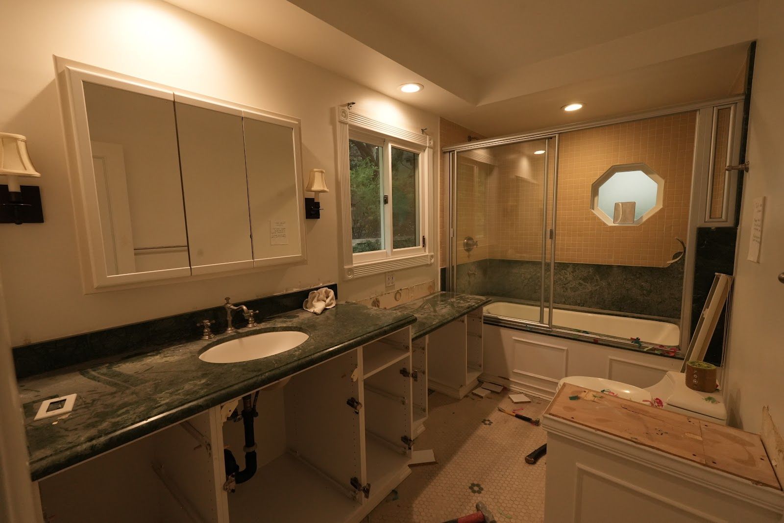 Akron St, Pacific Palisades — Existing house interior — project photo 3