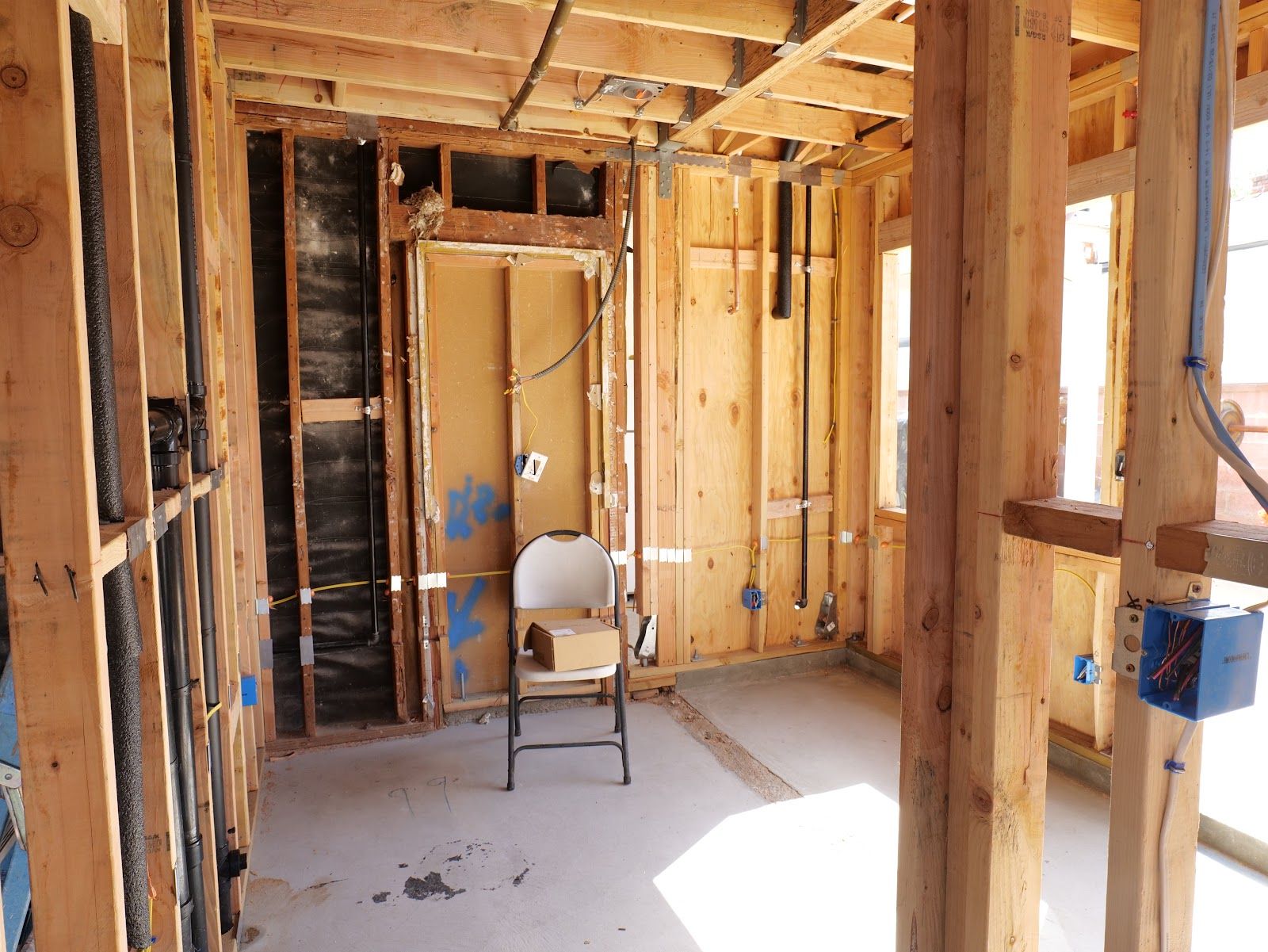 N Huntington St, San Fernando — Framing and exterior — project photo 3