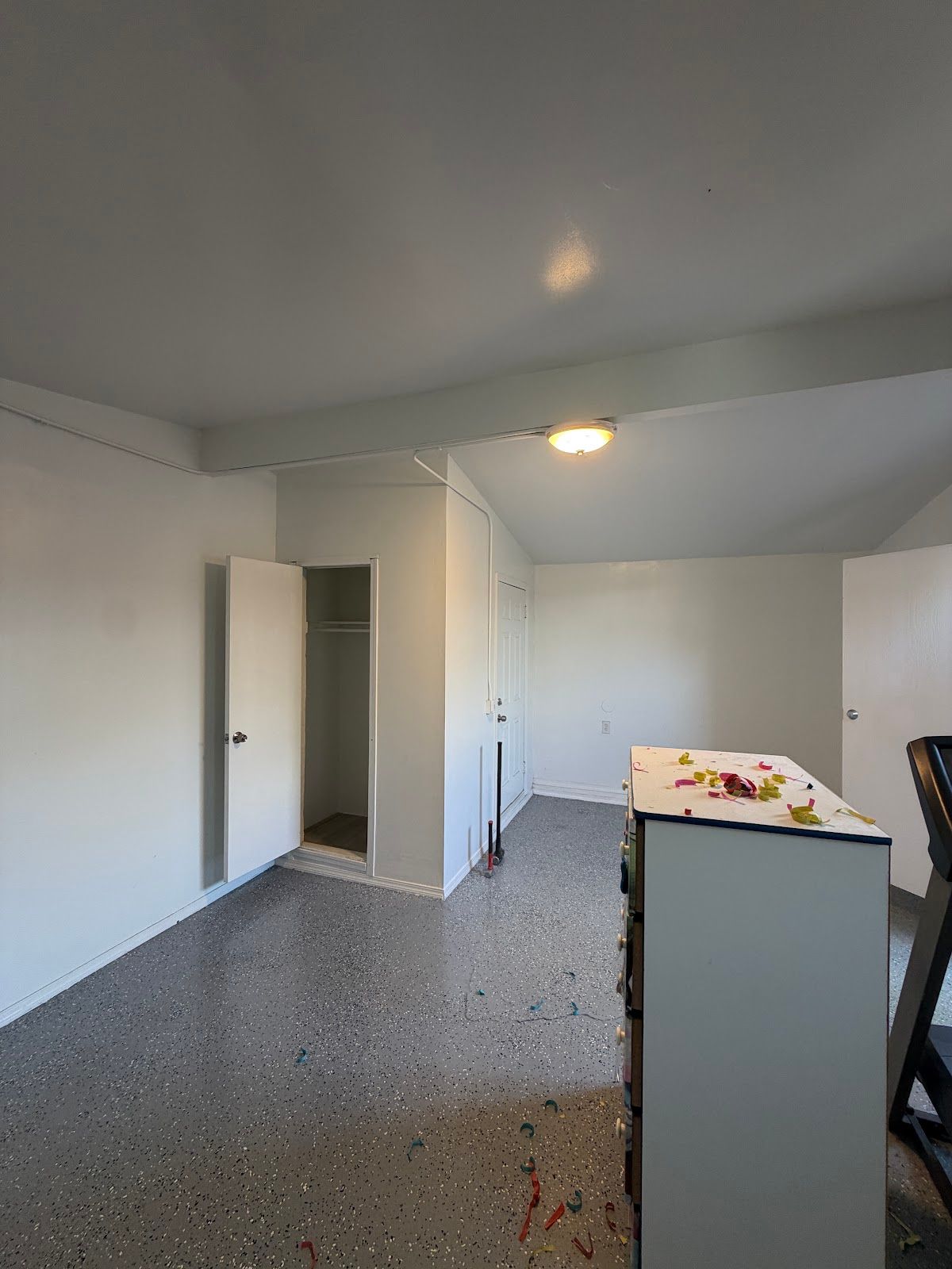 W Warner Ave, Santa Ana — Garage and interior conditions — project photo 2
